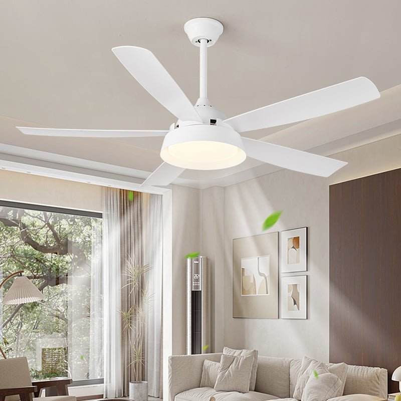 Orvino ventilador de techo con luz de madera