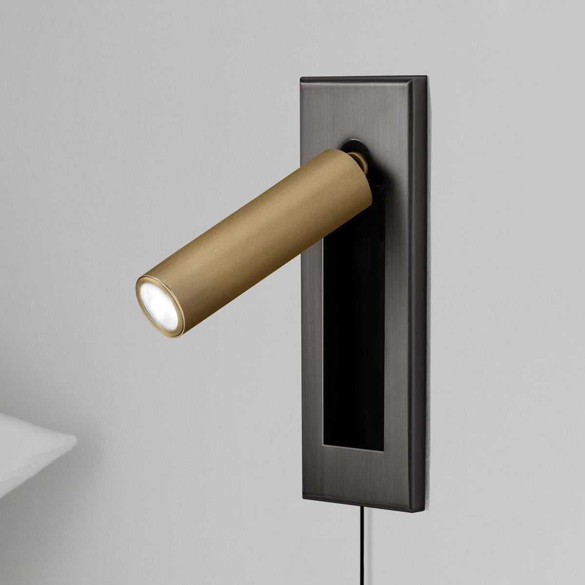 Velerelia aplique de pared enchufable para cama