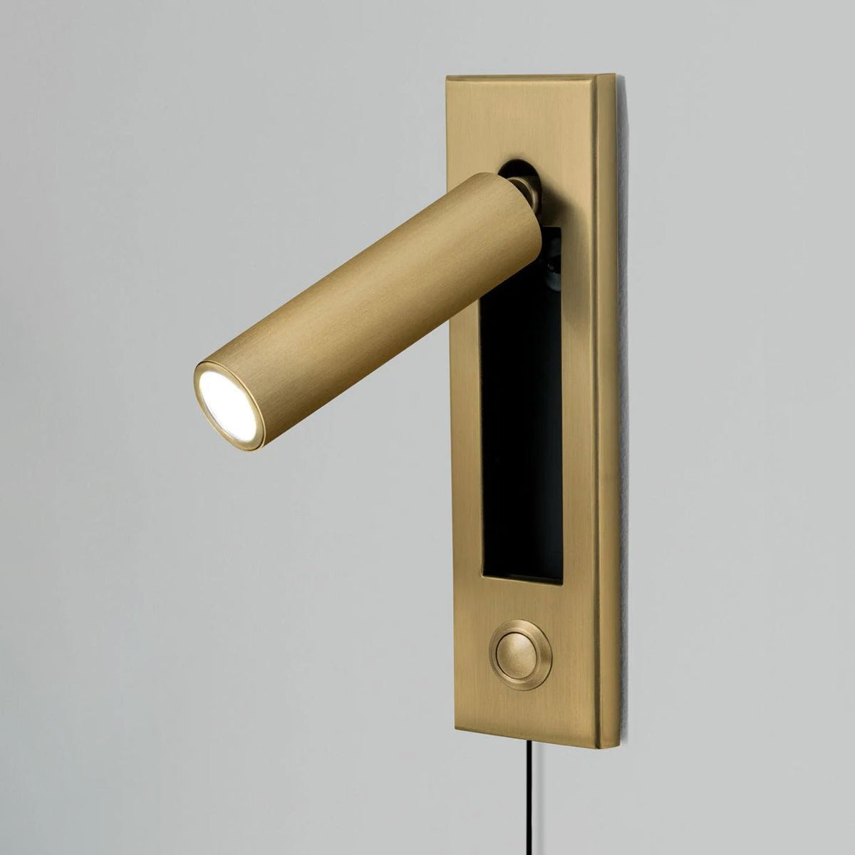 Velerelia aplique de pared enchufable para cama