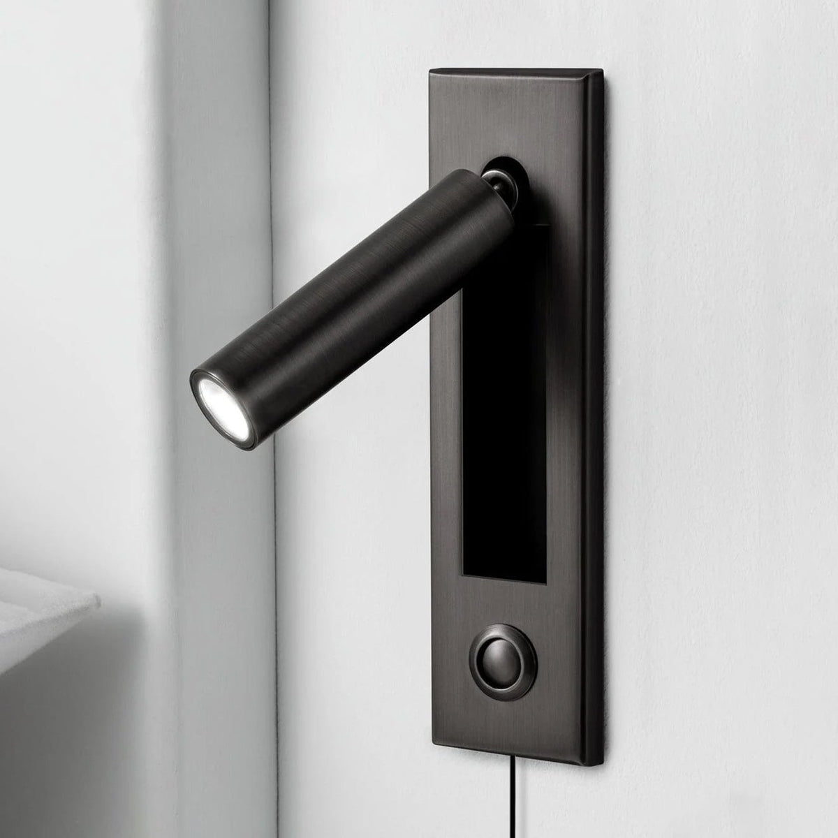 Velerelia aplique de pared enchufable para cama