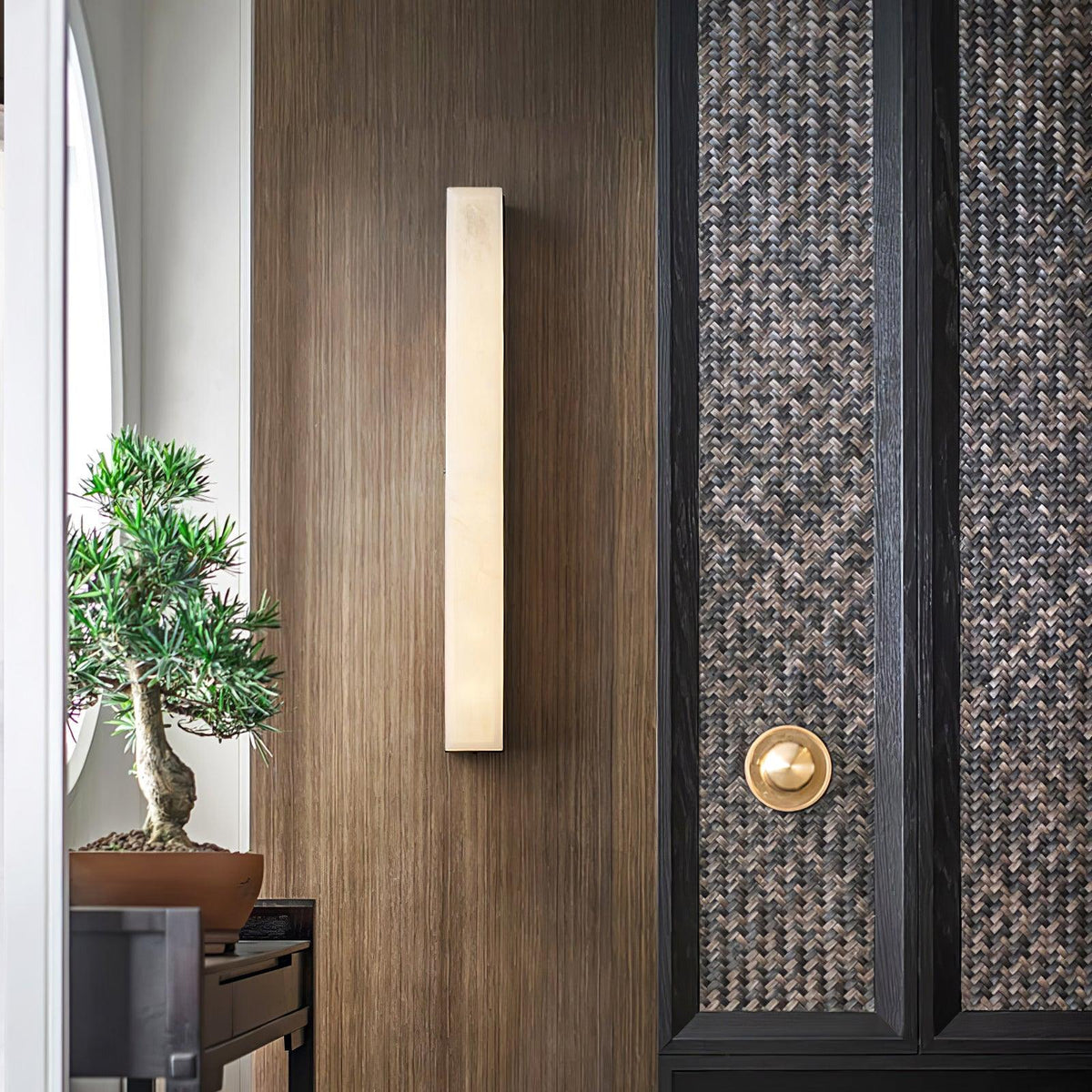 Nivivette aplique de pared con difusor de alabastro