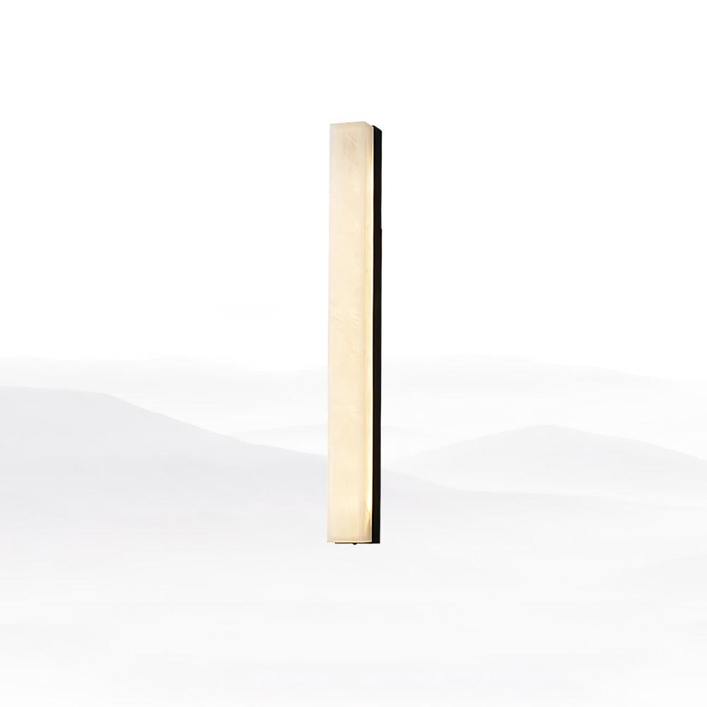 Nivearia aplique de pared minimalista alabastro rectangular