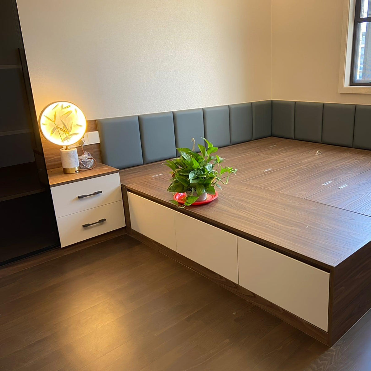 Bambino lámpara de mesa de mármol