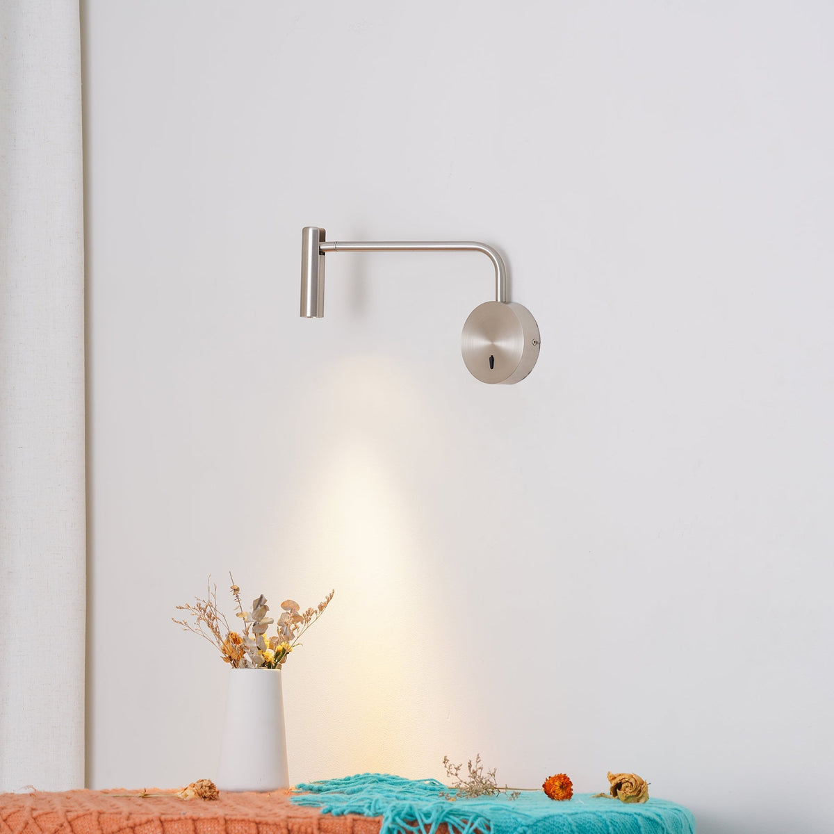 Kiroxen aplique de pared minimalista disco LED