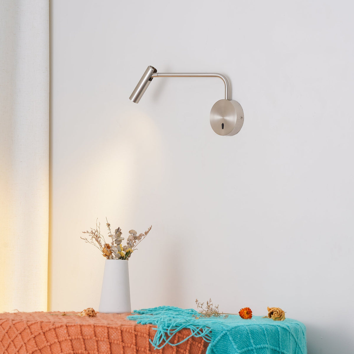 Kiroxen aplique de pared minimalista disco LED