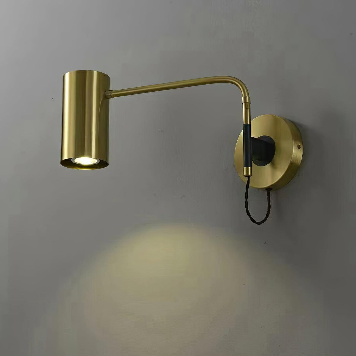 Merton aplique de pared de acero industrial