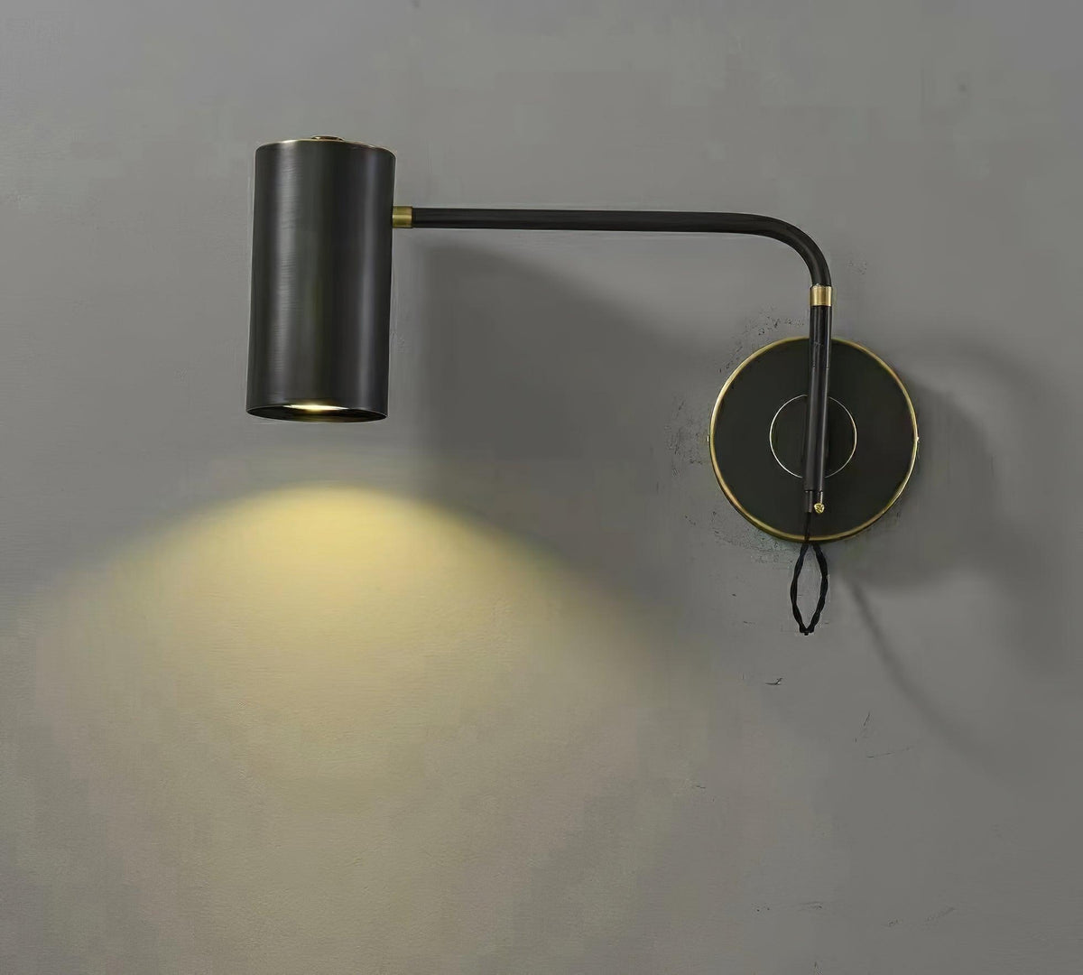 Merton aplique de pared de acero industrial