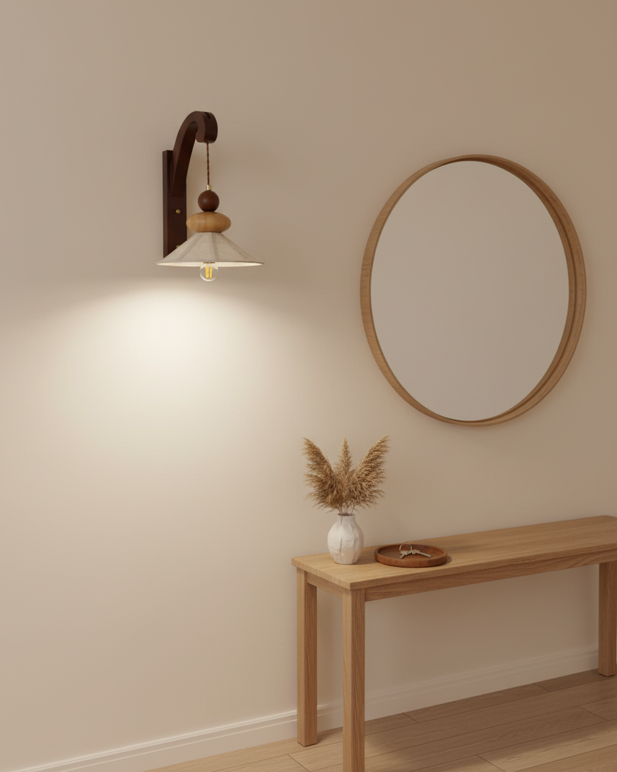 Camille aplique de pared