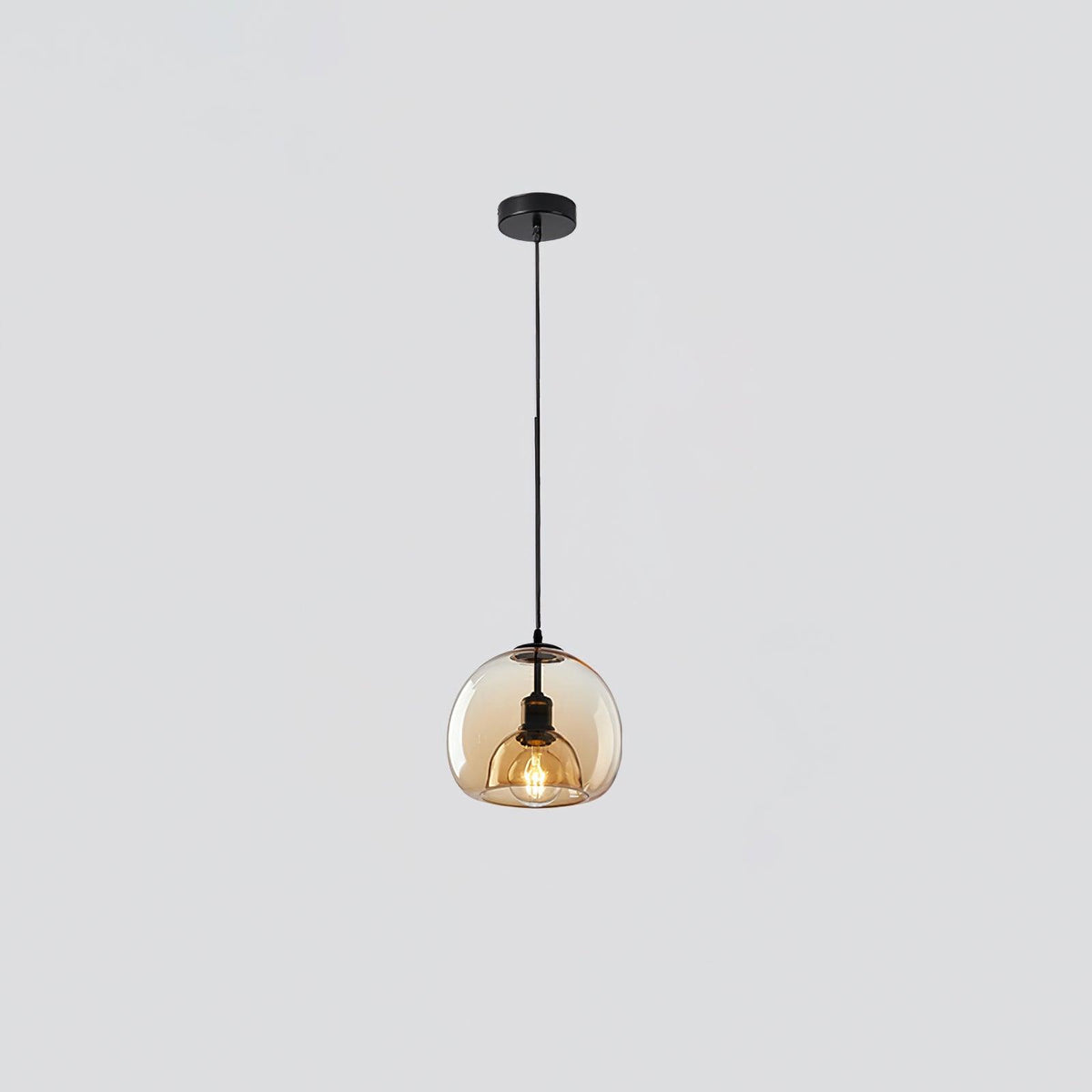 Qev lámpara colgante de vidrio nórdico Pearl Art