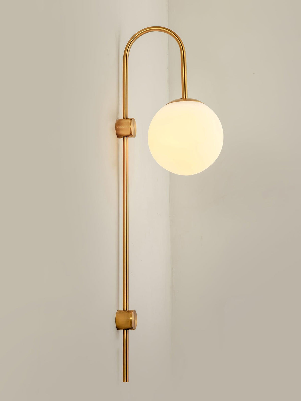 Cavelir aplique de pared Premium nórdico con arte en vidrio