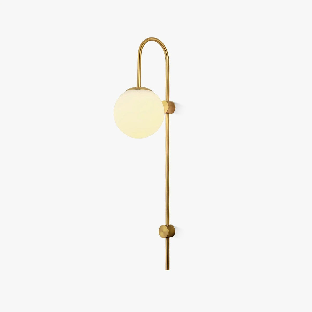 Cavelir aplique de pared Premium nórdico con arte en vidrio