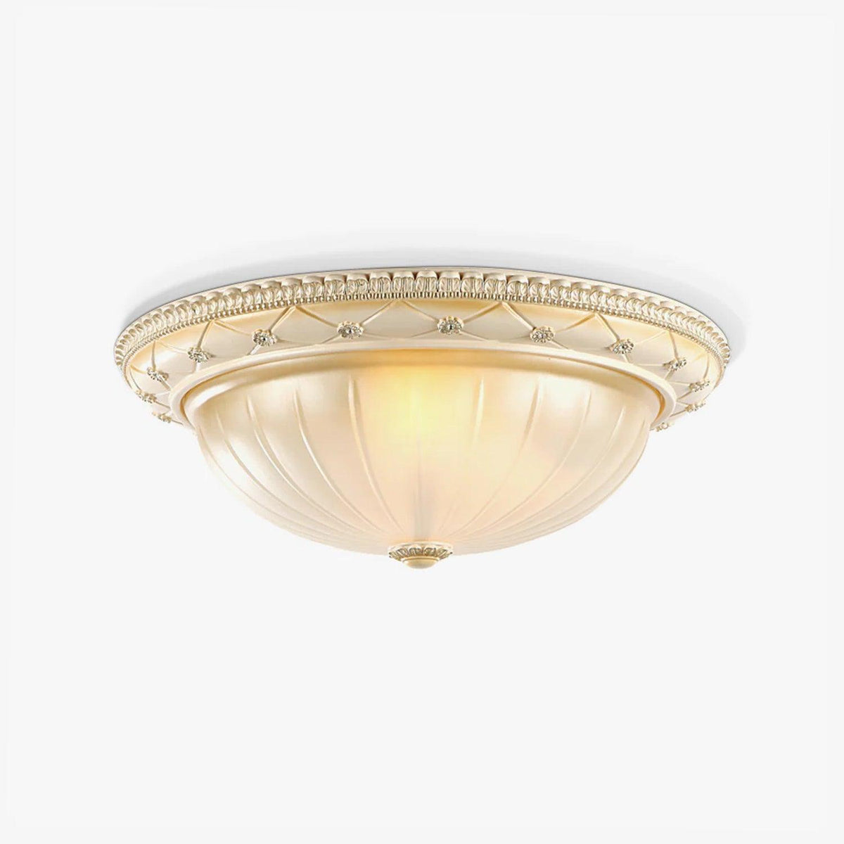 Cerlin lámpara de techo elegancia Vintage con resina y vidrio