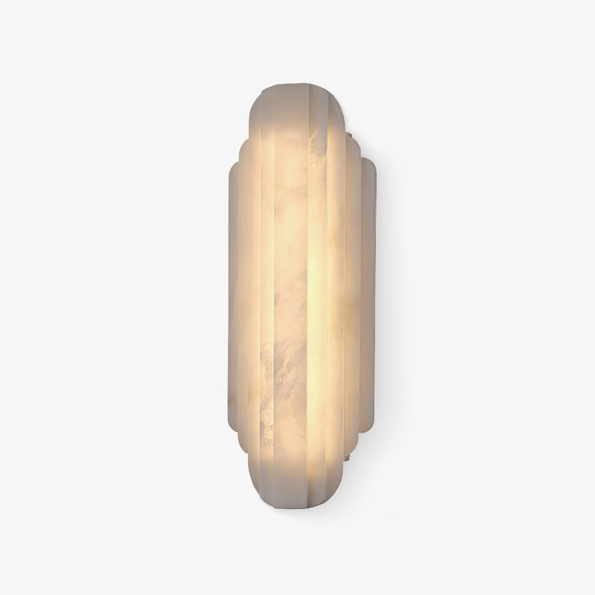 Avenanina aplique de pared Art Deco alabastro