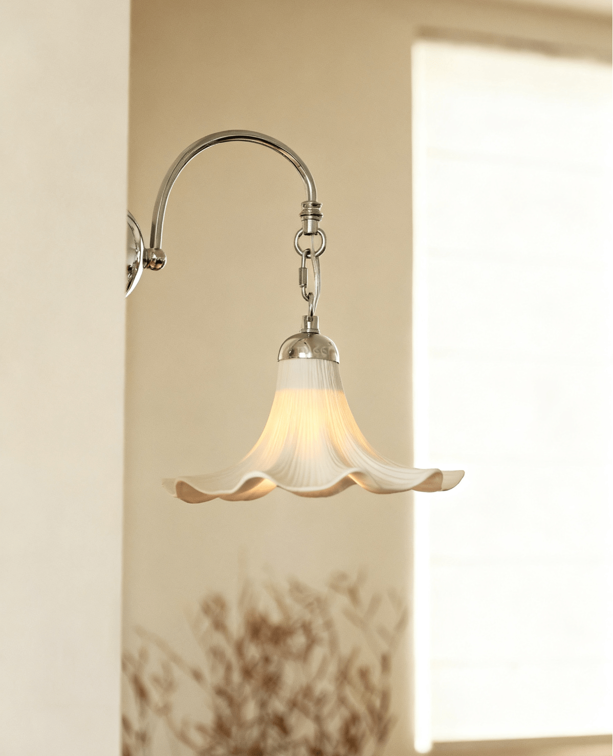 Teks aplique de pared pétalo