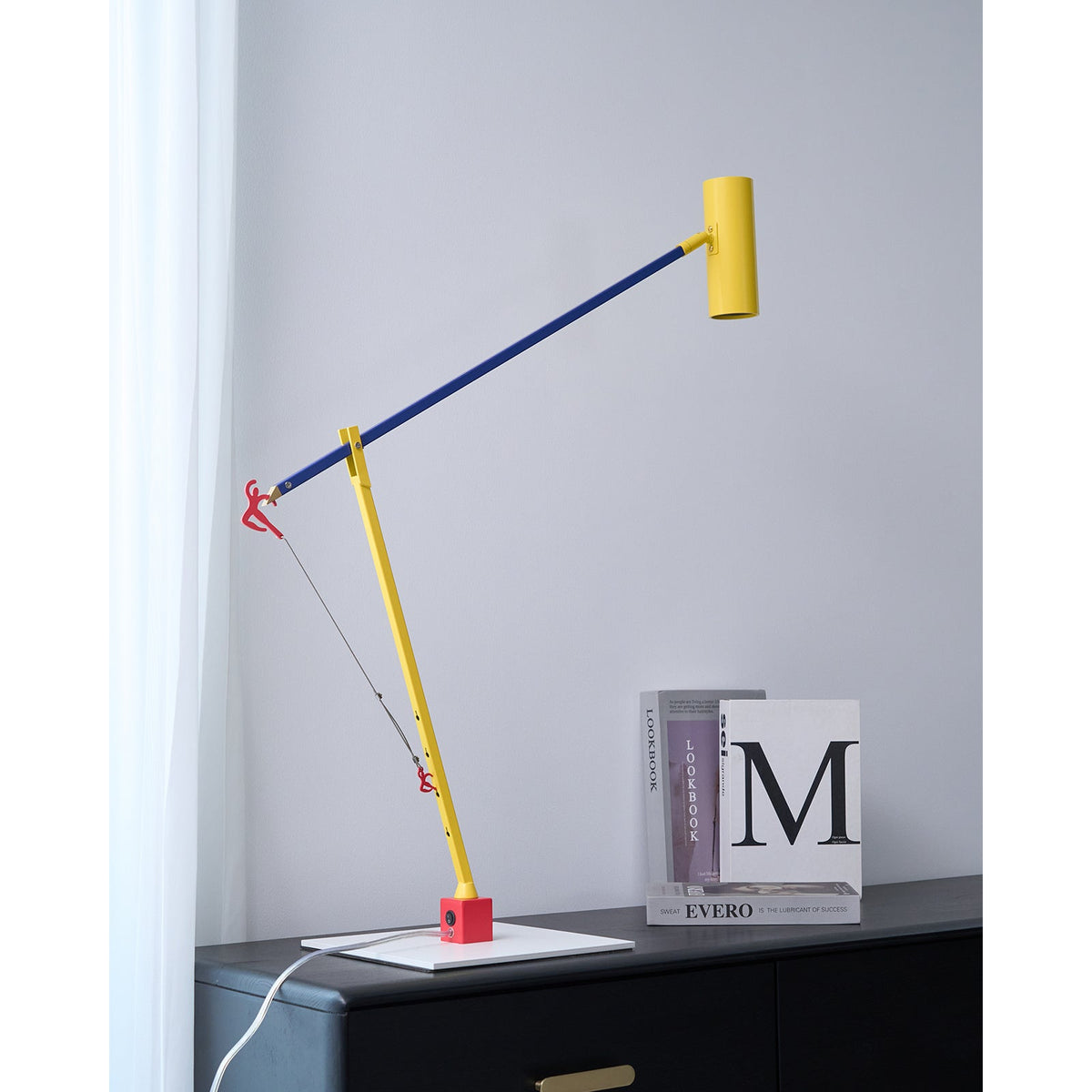 Ember lámpara de mesa moderna minimalista