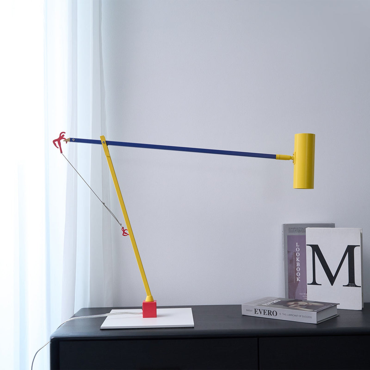 Ember lámpara de mesa moderna minimalista