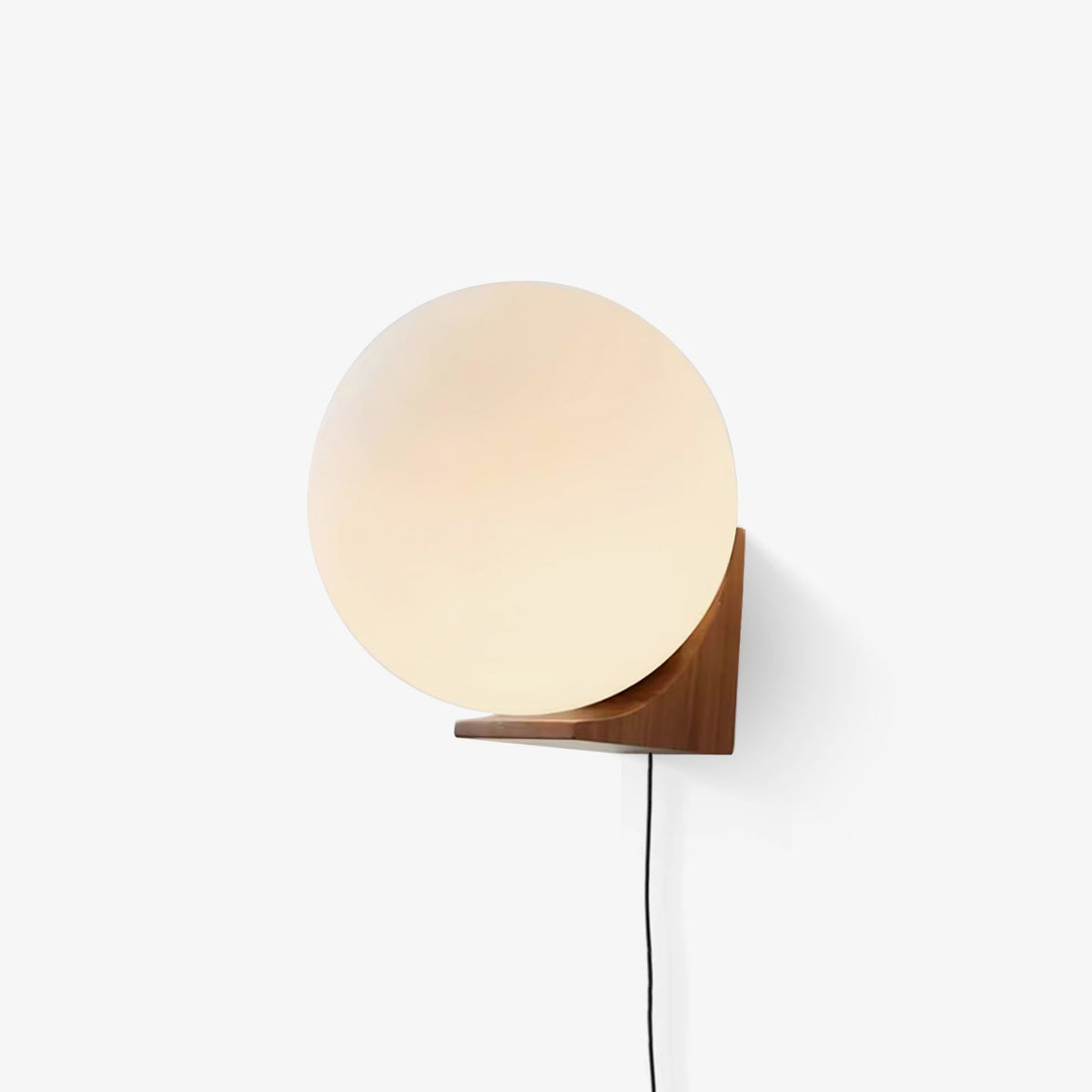 Eamon aplique de pared Evelyn Orb con enchufe enchufable