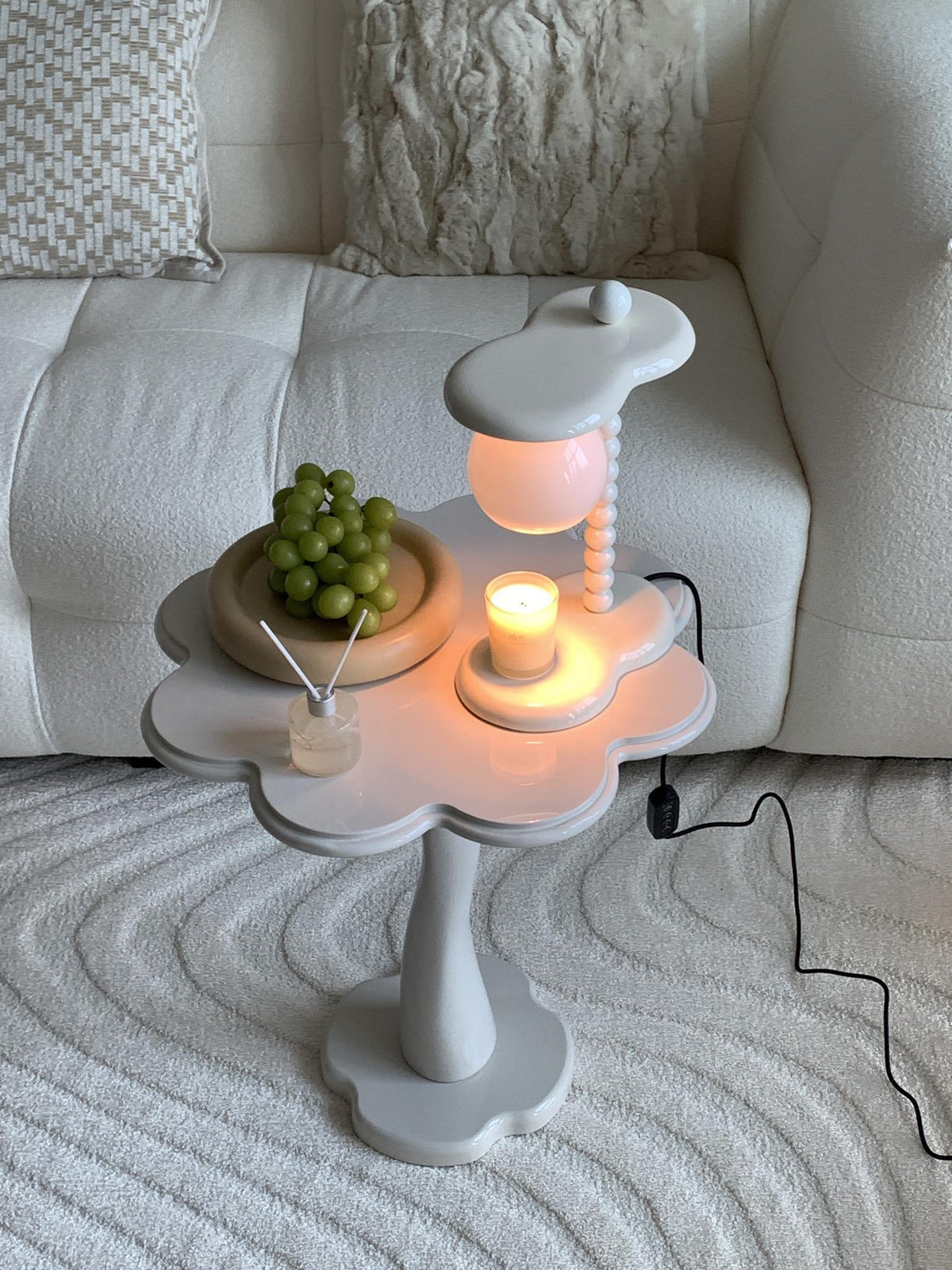 Viloce lámpara de mesa tradicional de resina