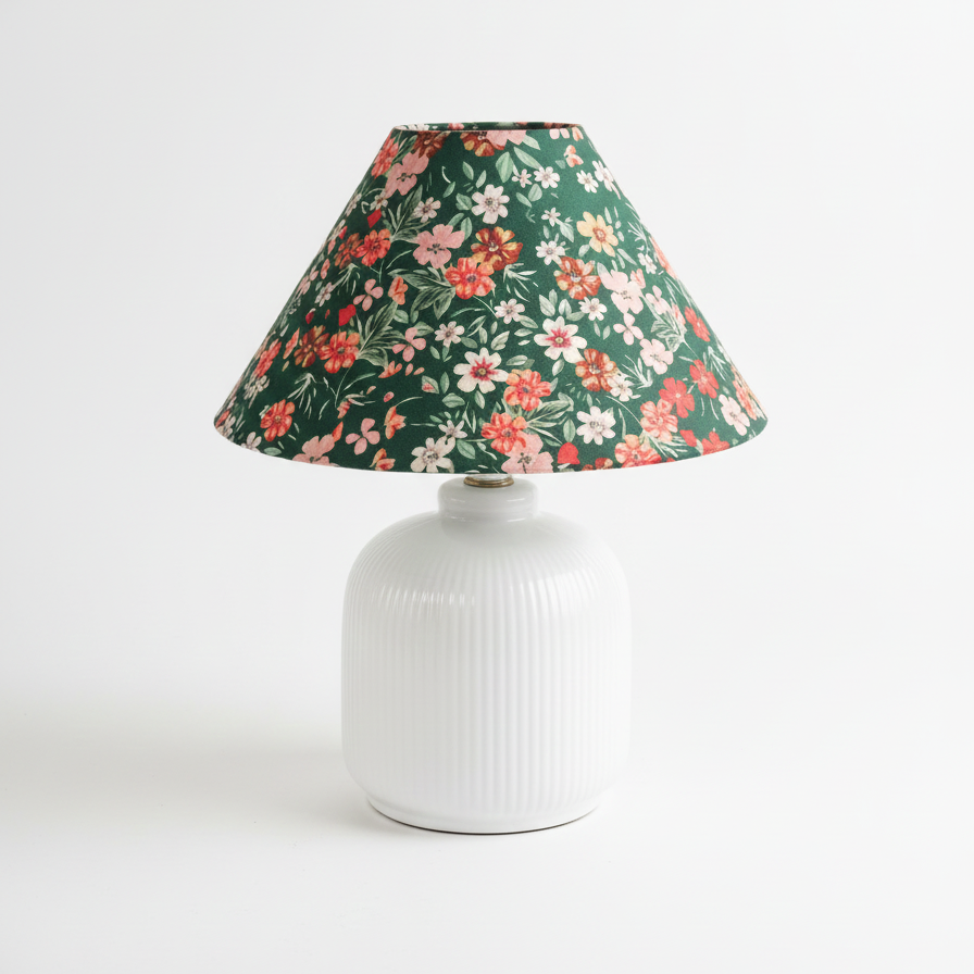 Selisia lámpara de mesa floral