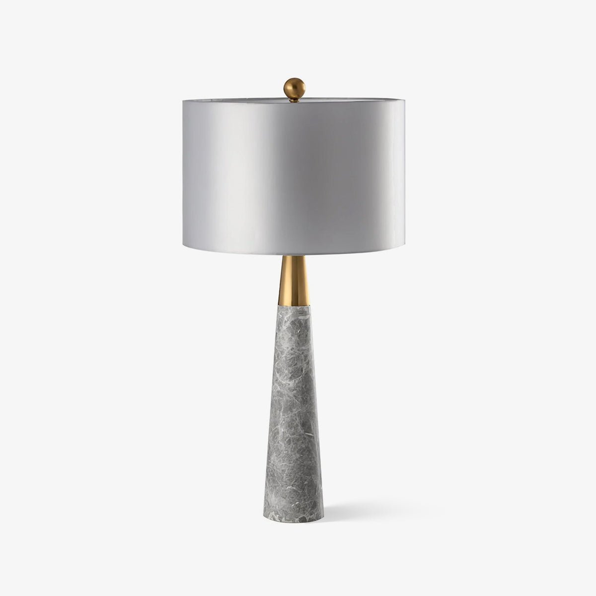 Yeth lámpara de mesa de mármol y tejido
