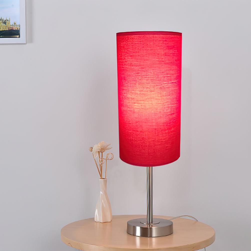 Brirel lámpara de mesa de tela minimalista