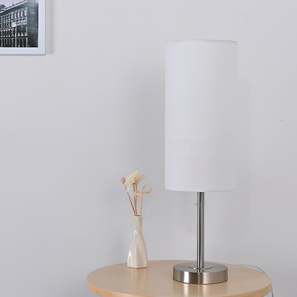 Brirel lámpara de mesa de tela minimalista
