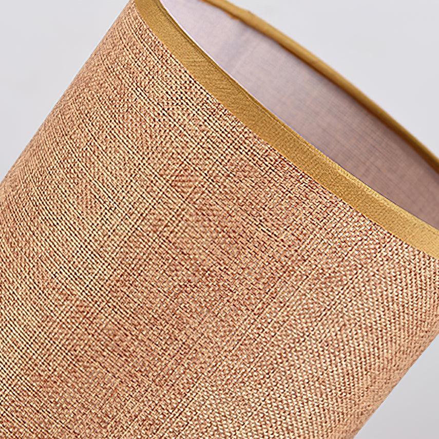 Brirel lámpara de mesa de tela minimalista