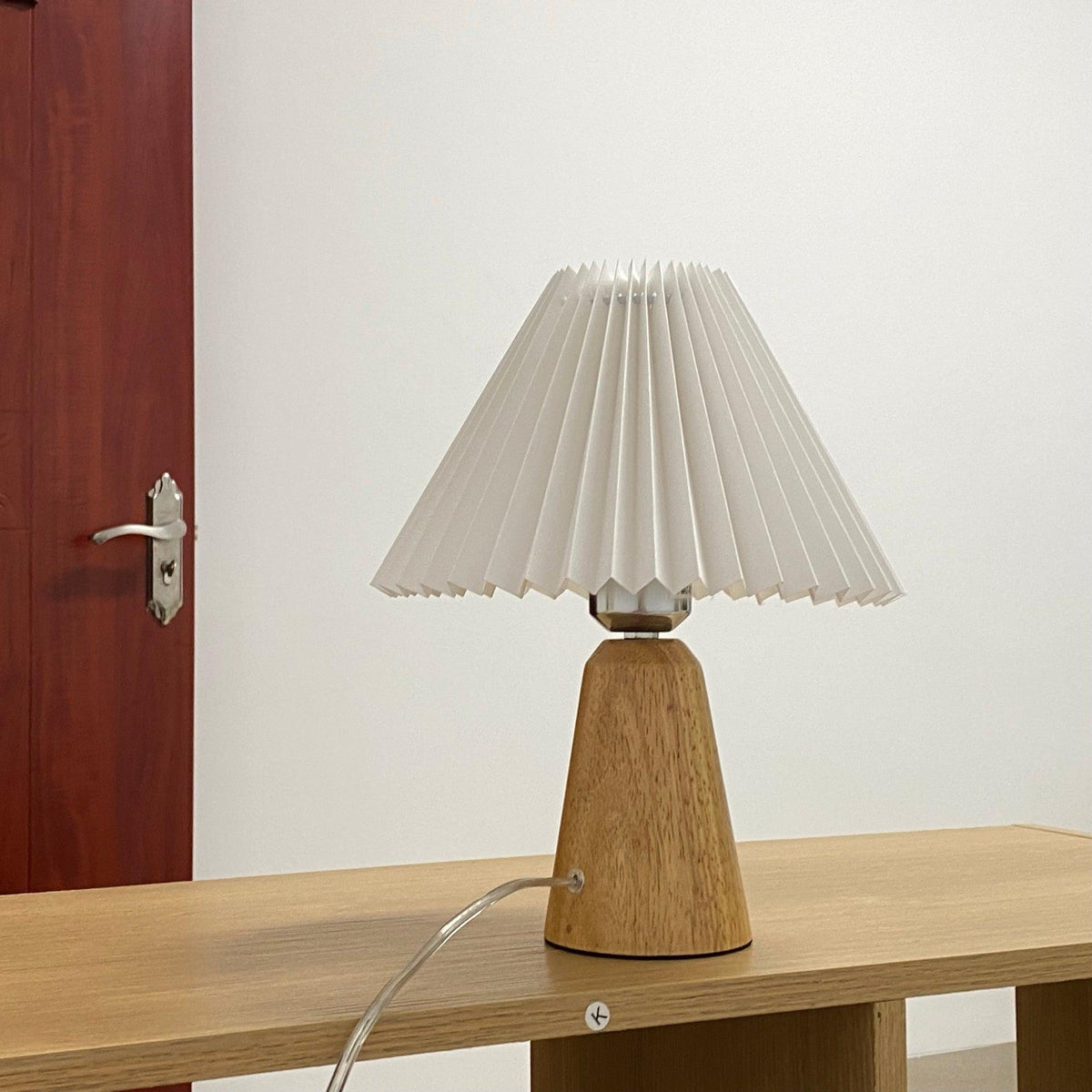 Sylineria lámpara de mesa minimalista de madera