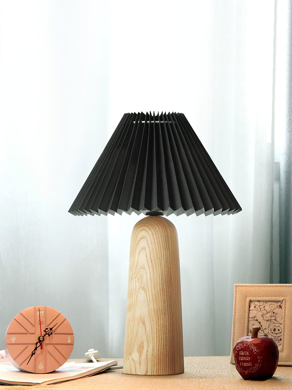Sylineria lámpara de mesa minimalista de madera