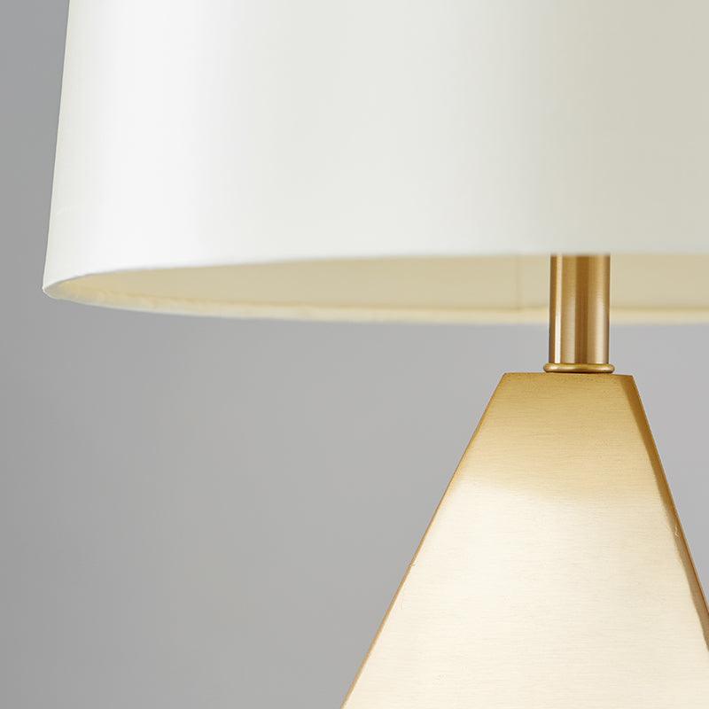 Vosilis lámpara de mesa moderna minimalista de tejido facetada