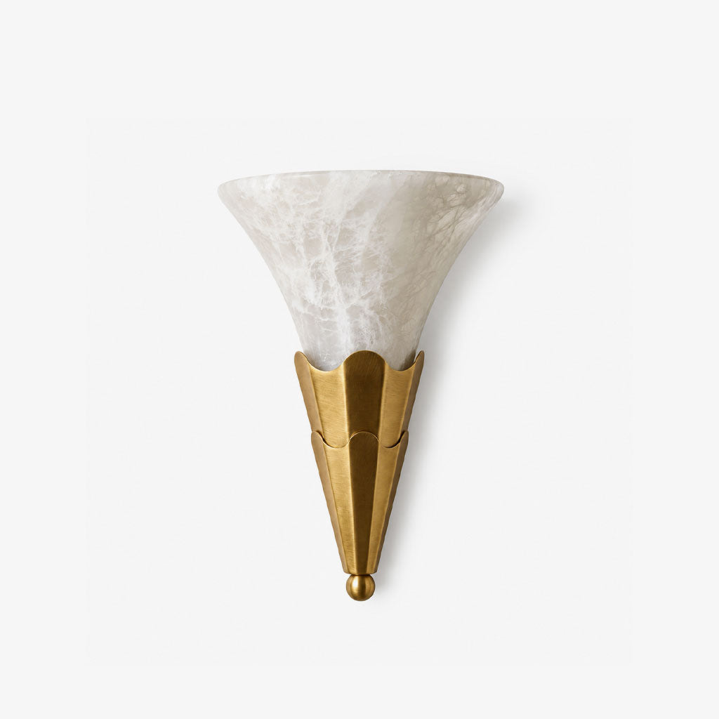 Lintonwick Aplique de pared de alabastro