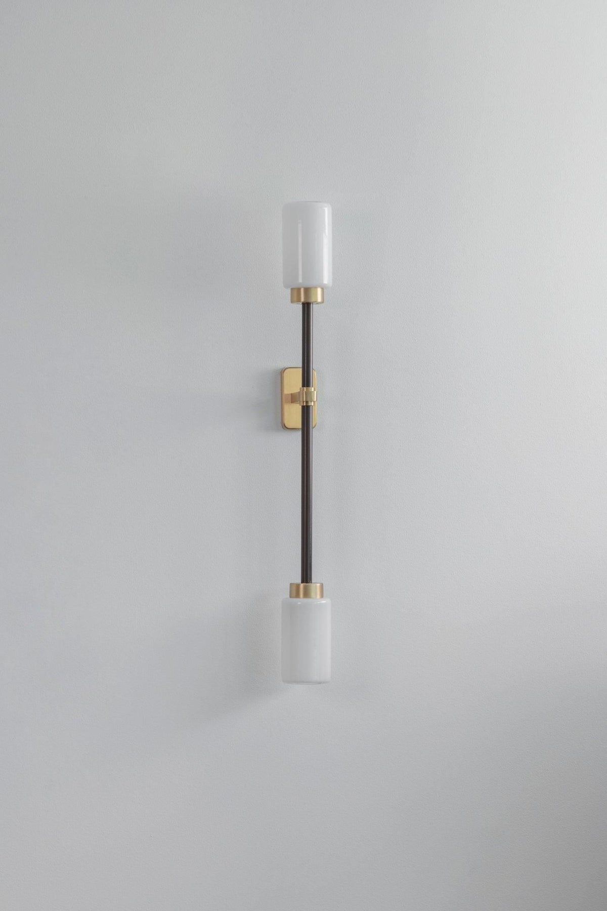 Tekas aplique de pared cilindro vidrio lineal