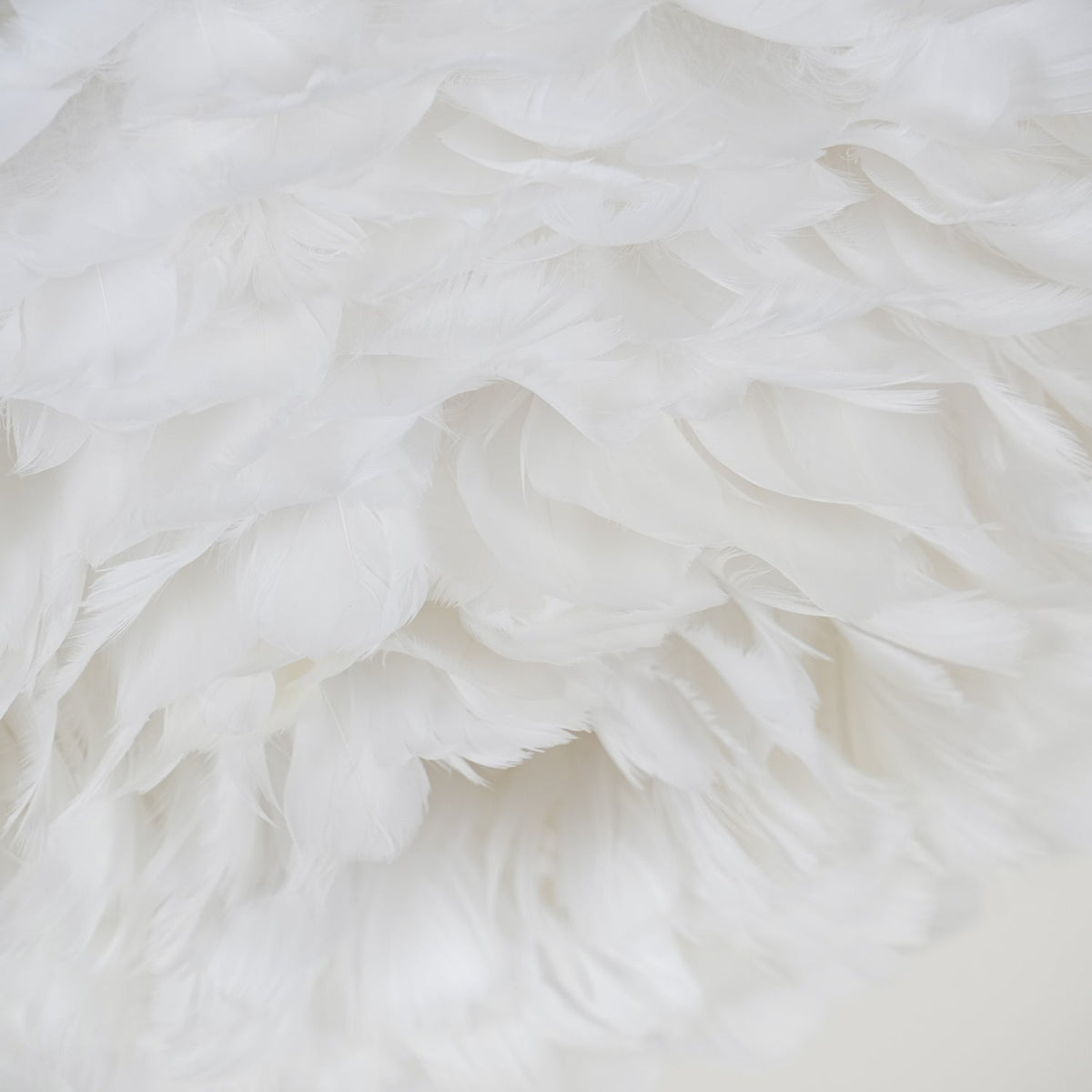 Zalore lámpara de techo Premium nórdica artística con plumas