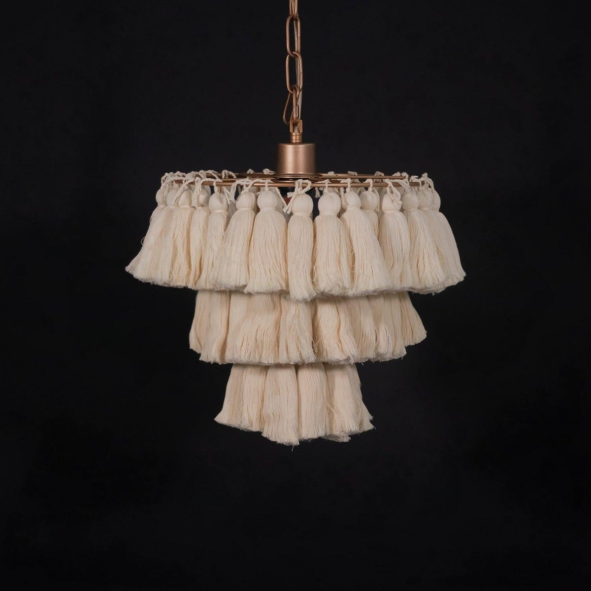 Lustra Chandelier Pink Bohemian Chic Lámpara de Araña Rosa Bohemia Chic