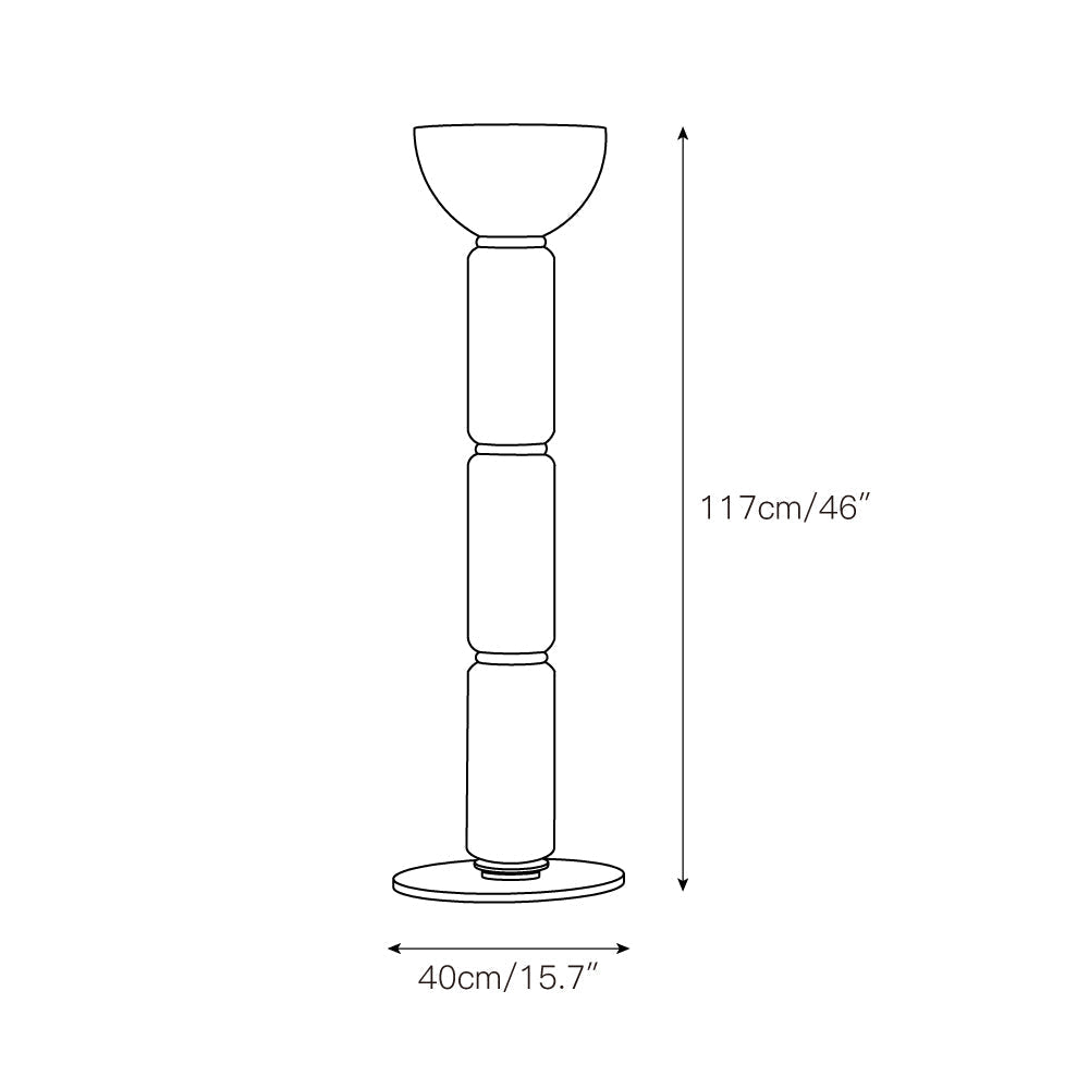 Totem lámpara de pie