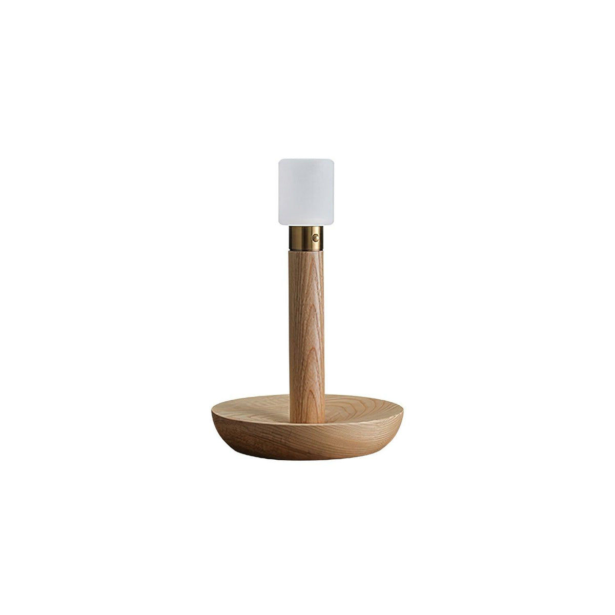 Lumaice lámpara de mesa minimalista de madera
