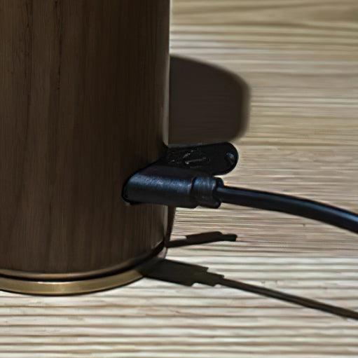 Lumaice lámpara de mesa minimalista de madera