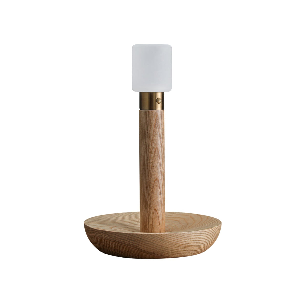 Lumaice lámpara de mesa minimalista de madera