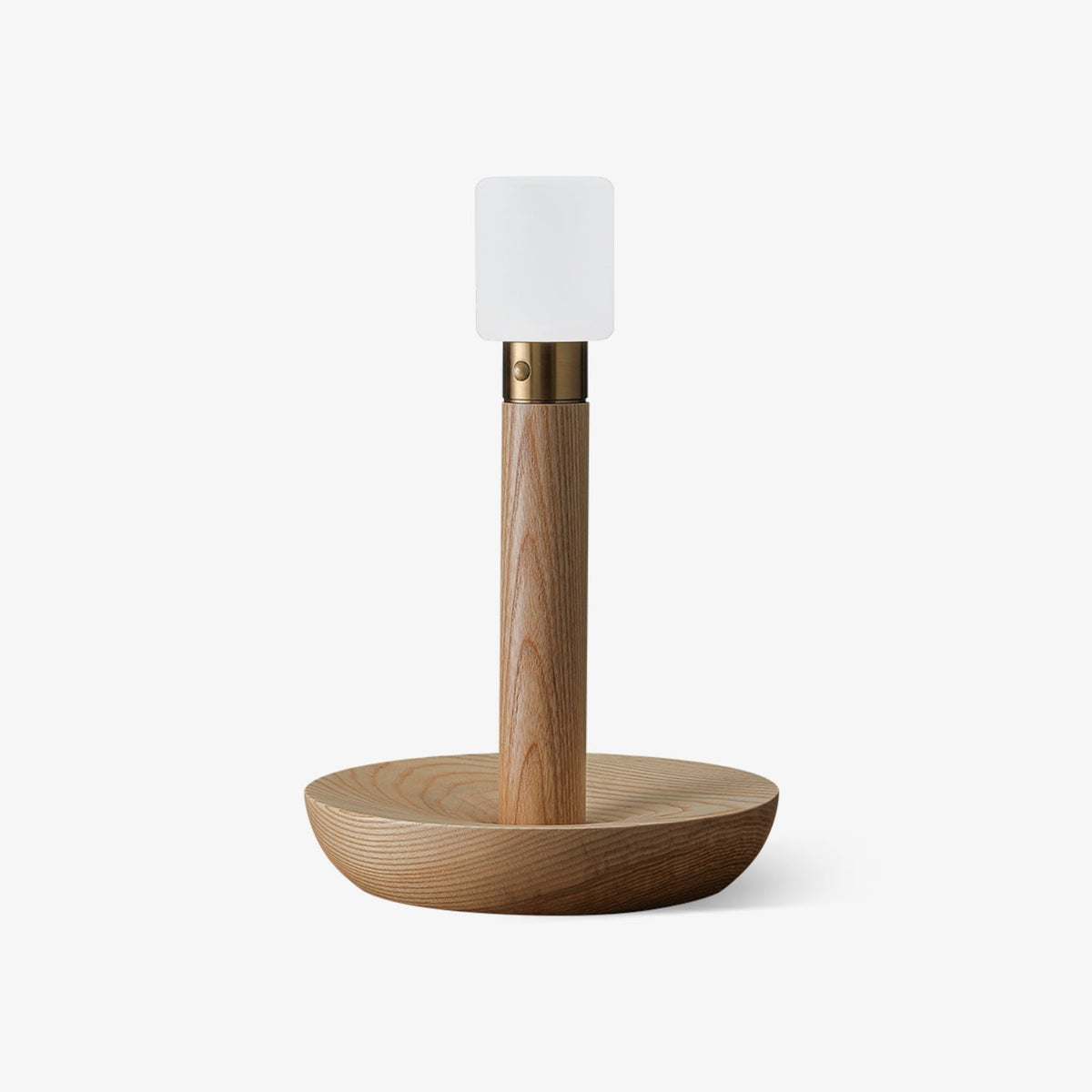 Lumaice lámpara de mesa minimalista de madera