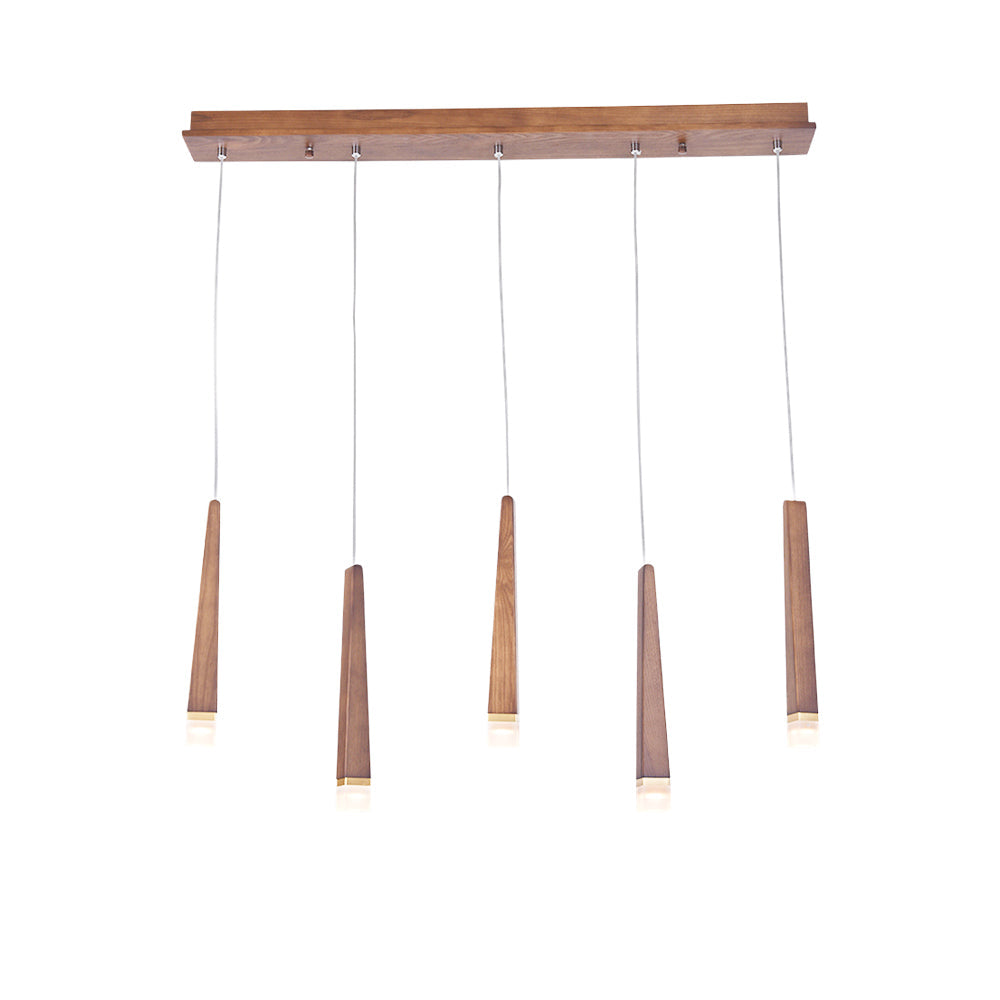 Sylielle lámpara de araña Firewood Stick de madera