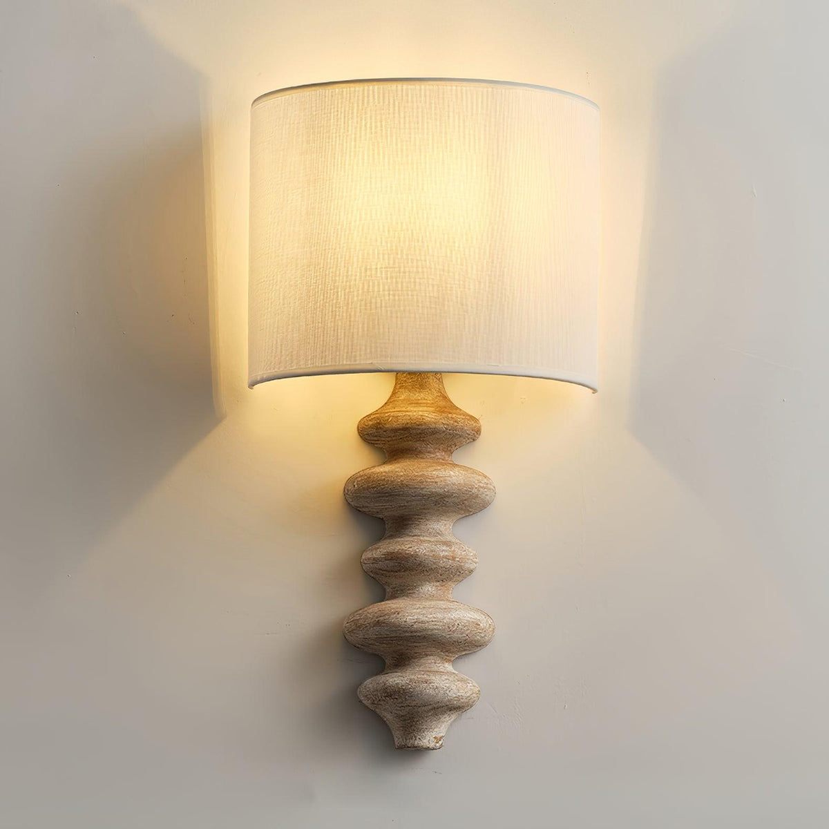 Lineella aplique de pared de tejido nórdico art