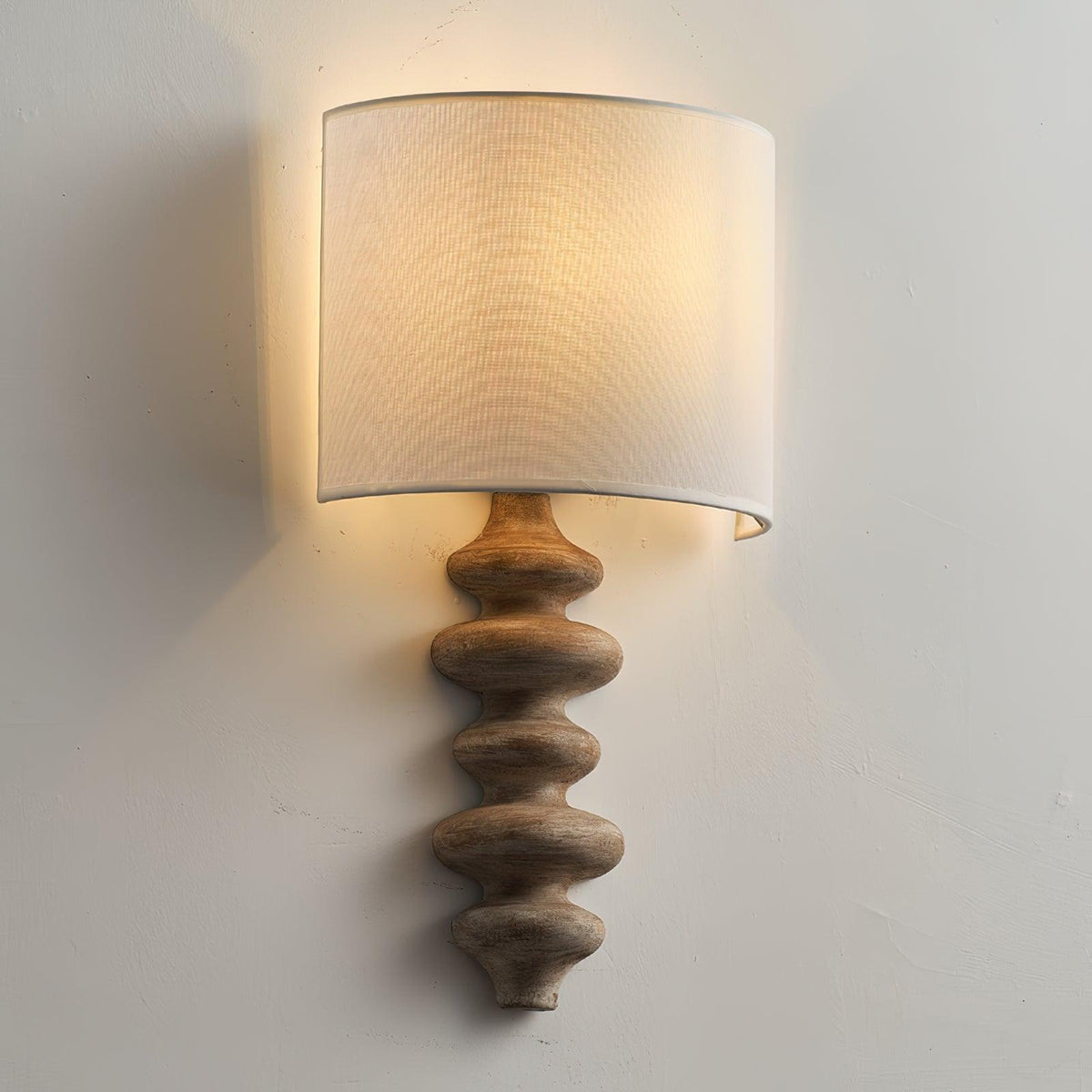 Lineella aplique de pared de tejido nórdico art