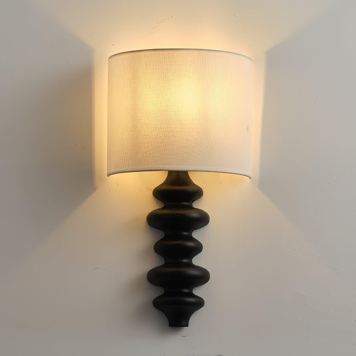 Lineella aplique de pared de tejido nórdico art