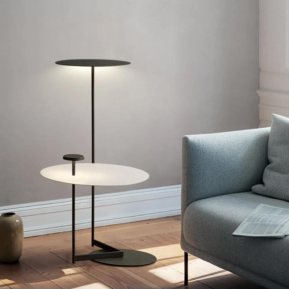 Orvinil lámpara de pie Scandi