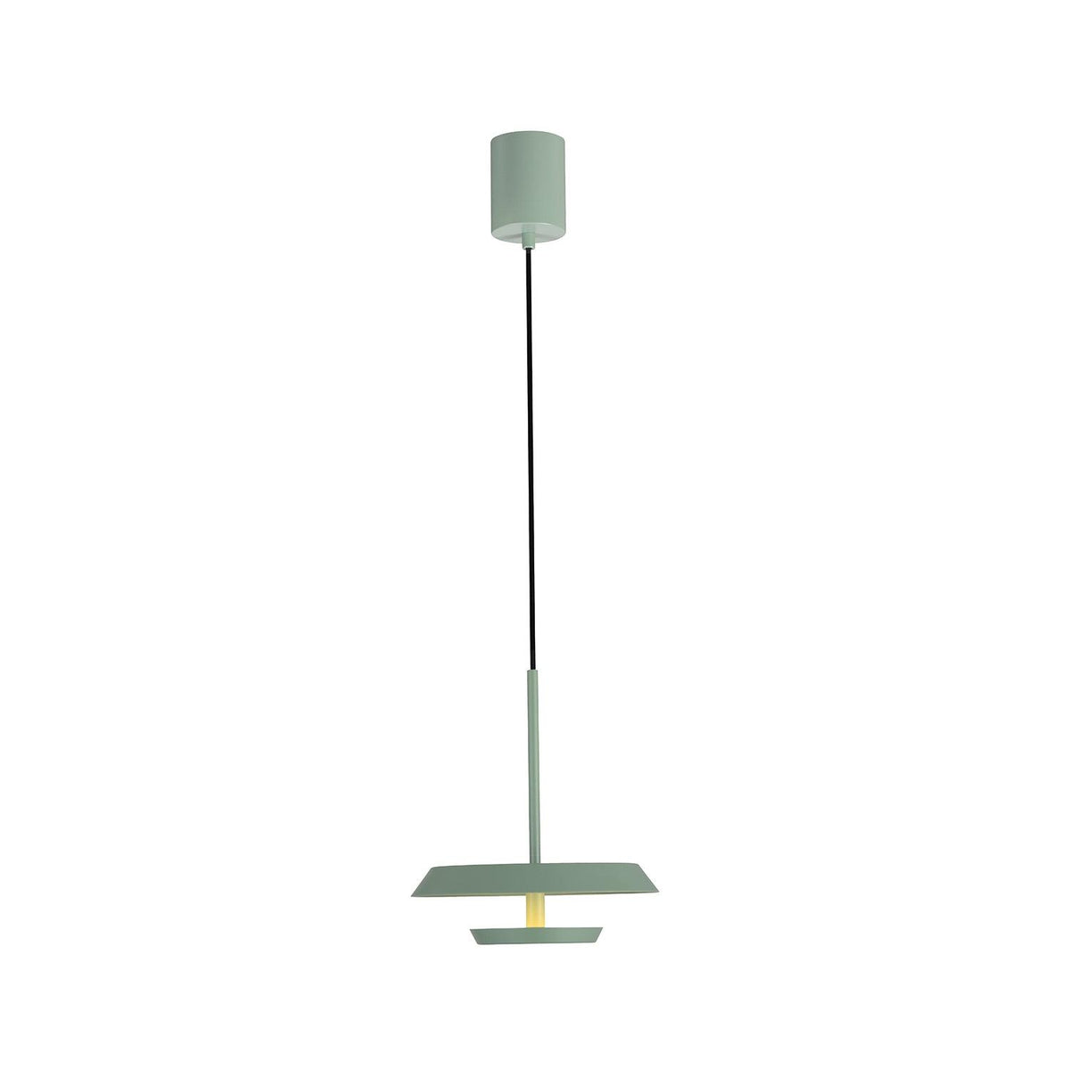 Qued lámpara colgante artística de aluminio