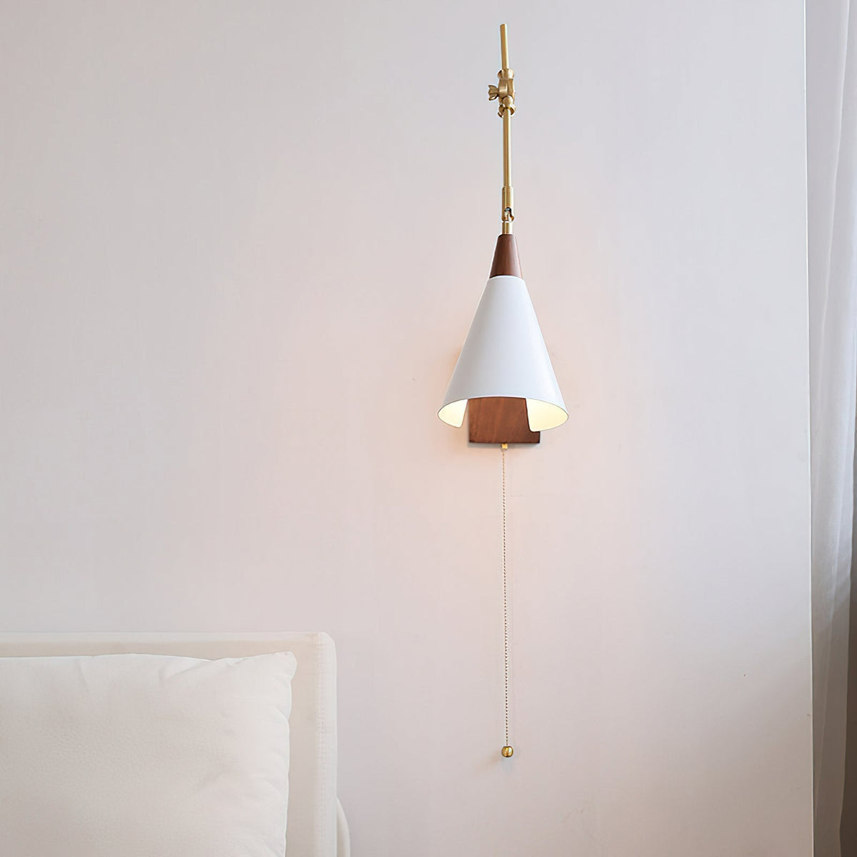 Laurent aplique de pared con brazo oscilante