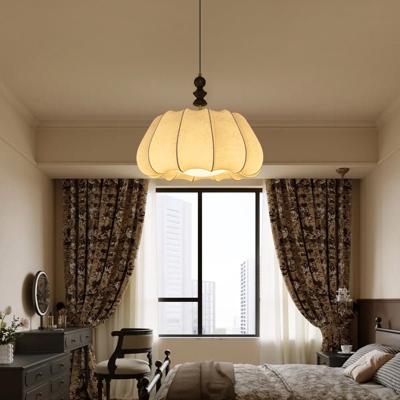 Asolira lámpara colgante elegancia Vintage de madera