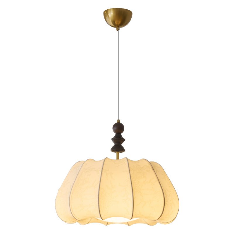 Asolira lámpara colgante elegancia Vintage de madera