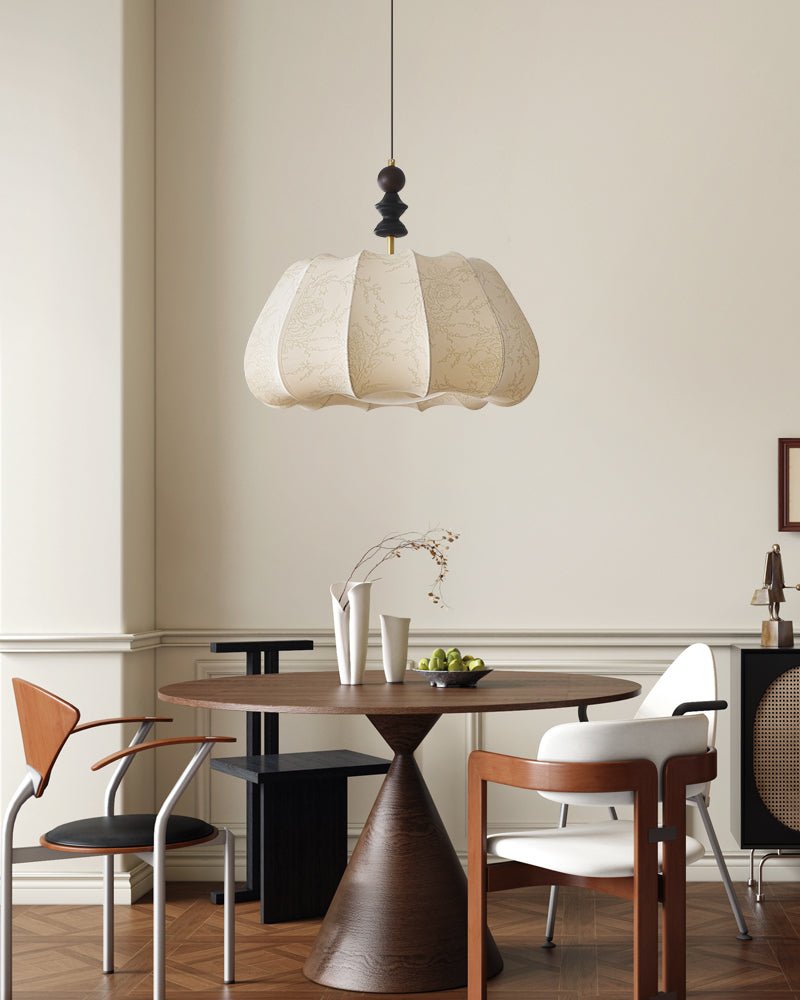 Asolira lámpara colgante elegancia Vintage de madera