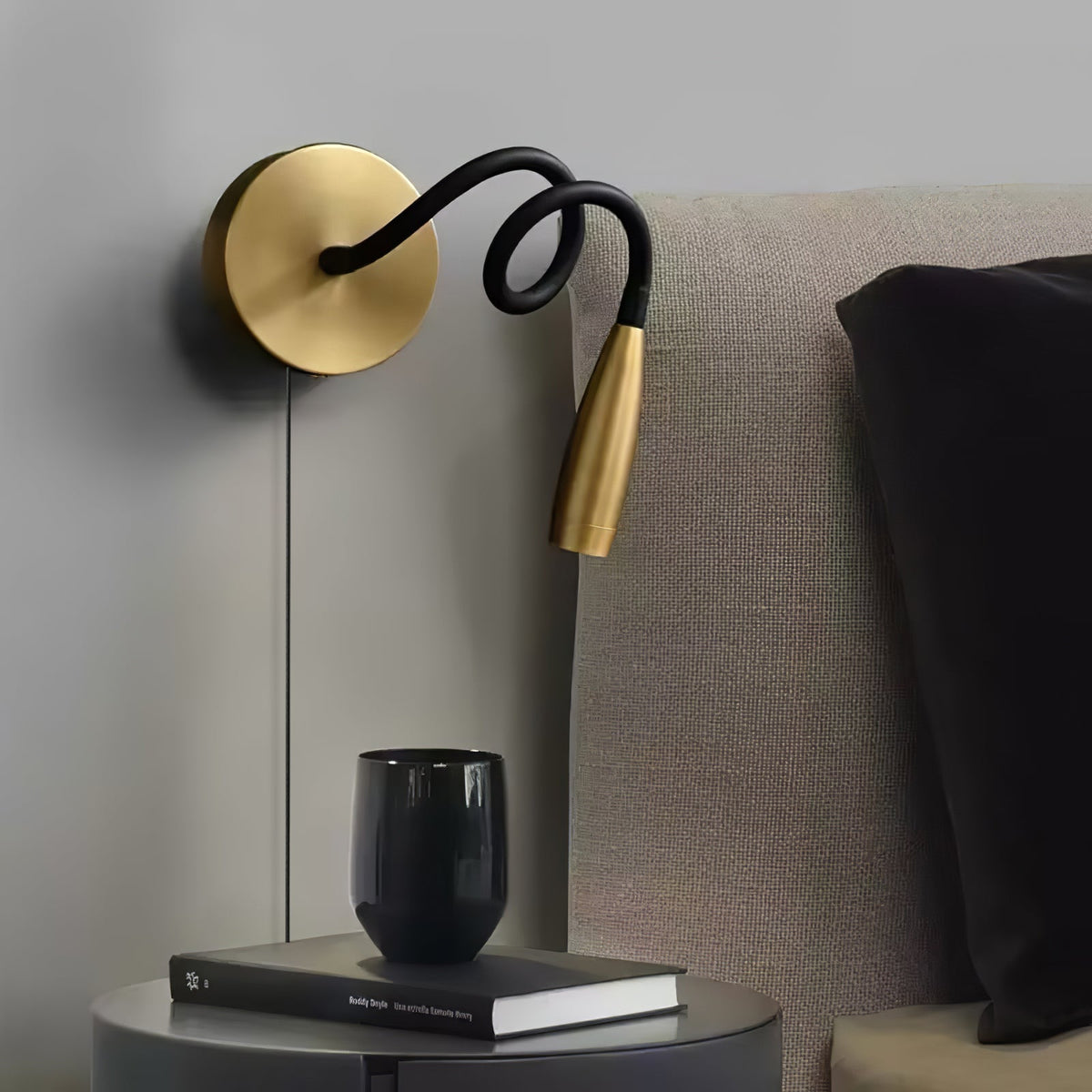 Rivanelle aplique de pared moderno minimalista enchufable